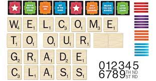 SCRABBLE WELCOME TO OUR CLASS MINI BB SET (57 pcs)