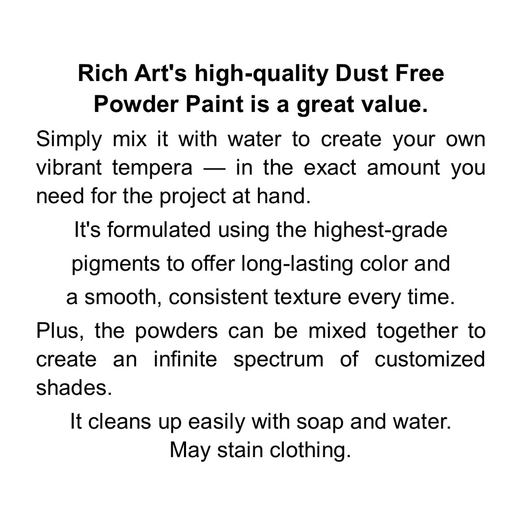 Dust Free powder paint 1 lb-Black