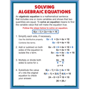 Algebraic Expressions &amp; Equations Poster Set (43cm x 55.9cm) 4 Posters