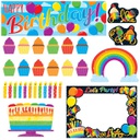 Rainbow Birthday Wipe-Off Learning Set
