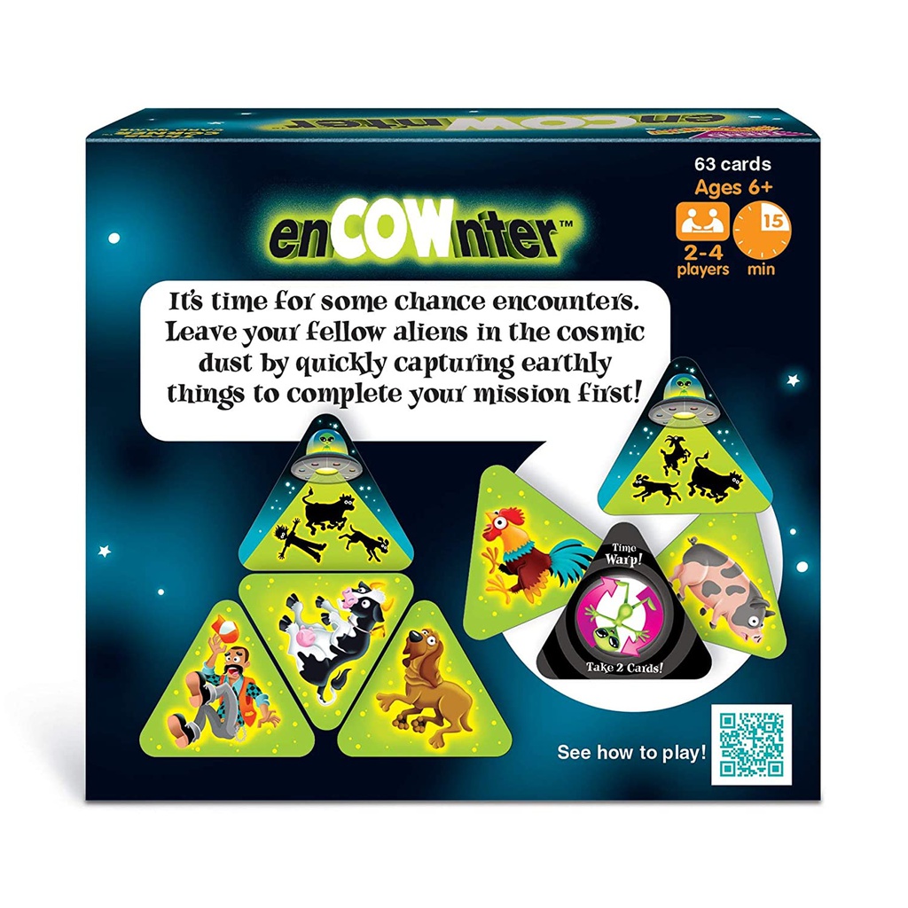 enCOWnter CARD GAME (63 cards) AGE 6+