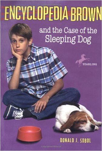 Encyclopedia Brown and the Case of the Sleeping Dog #22