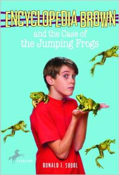 Encyclopedia Brown and the Case of the Jumping Frogs #24