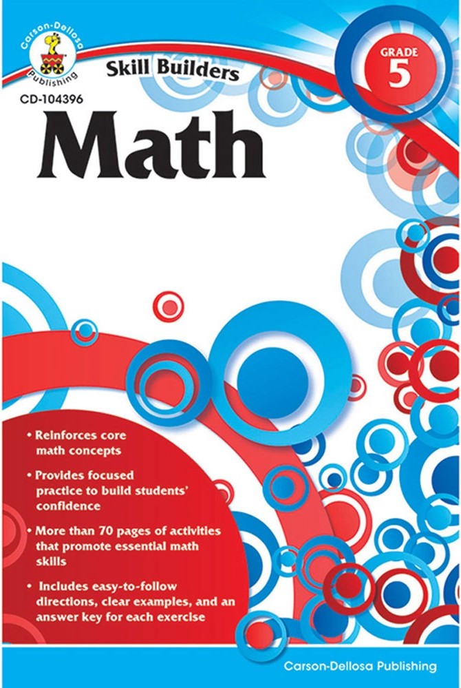 Skill Builders: Math (5) Book