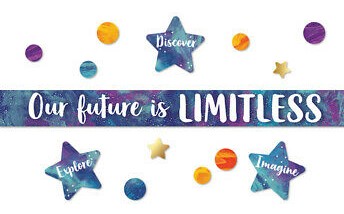 OUR FUTURE IS LIMITLESS Bulletin Board Set (28 pcs)