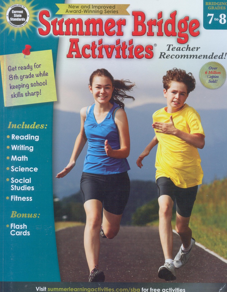 Summer Bridge Activities®, Grades 7 - 8
