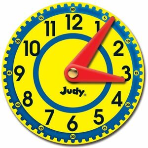JUDY Clocks Colorful Accents GR K-2 5.5''(14cm) (36 pcs)