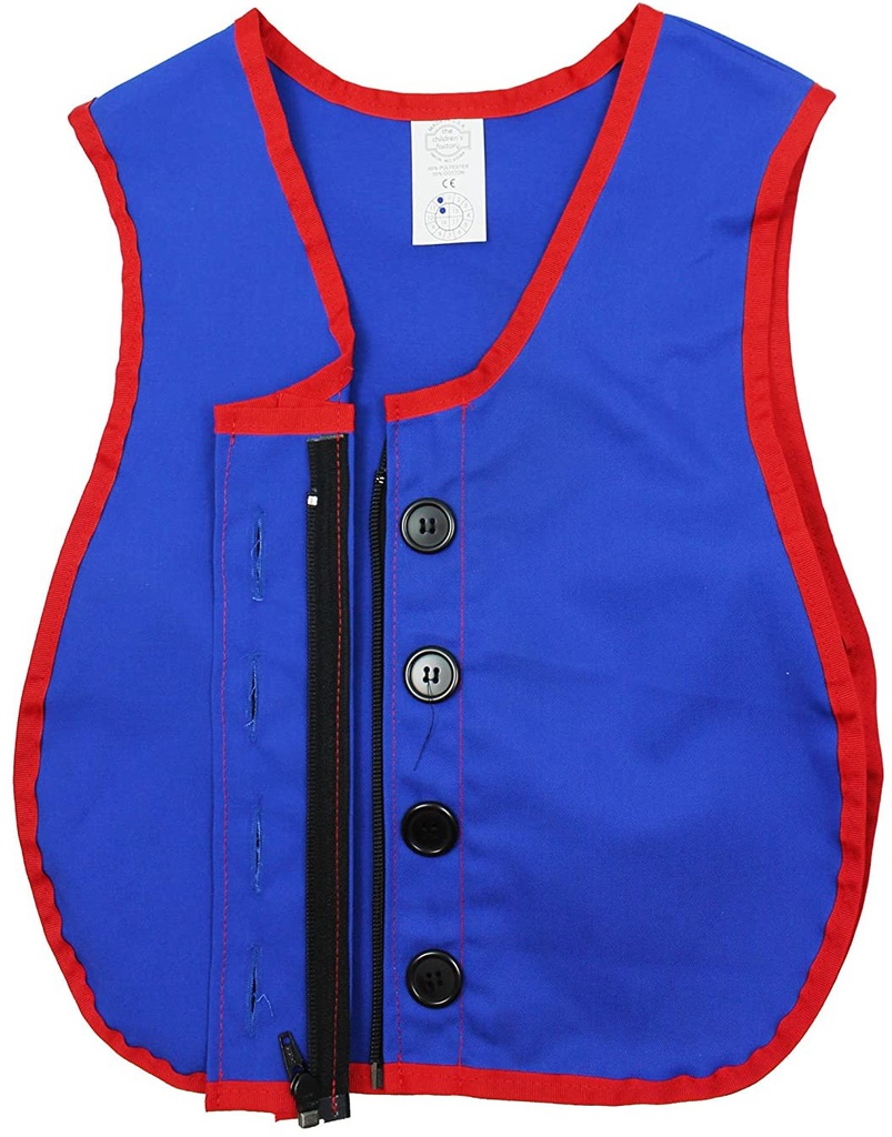 Combo Manual Dexterity Vest Button Zipper ( 40cmx31cm)