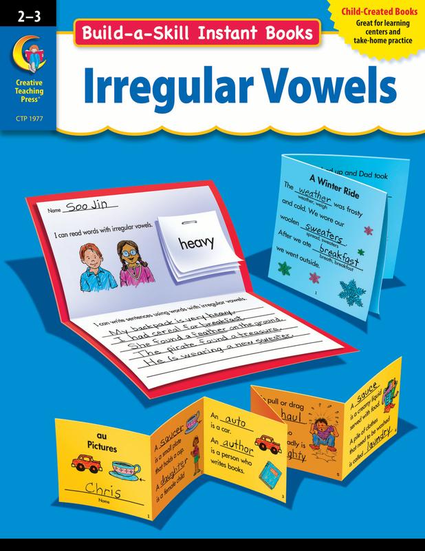 Build-a-Skill Instant Books: Irregular Vowels. Gr. 2–3