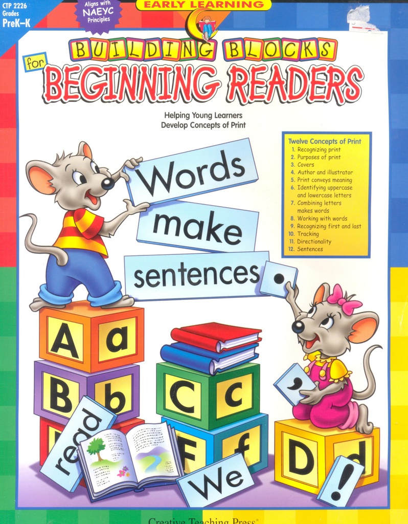 Building Blocks for Beginning Readers PreK-K