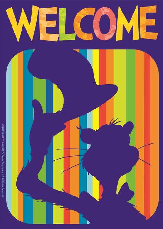 DR SEUSS Spot On WELCOME Post Cards (15.5cm)  (36 pk)