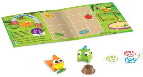Coding Critters Pair-a-Pets: Adventures with Romper &amp; Flaps (5pcs)