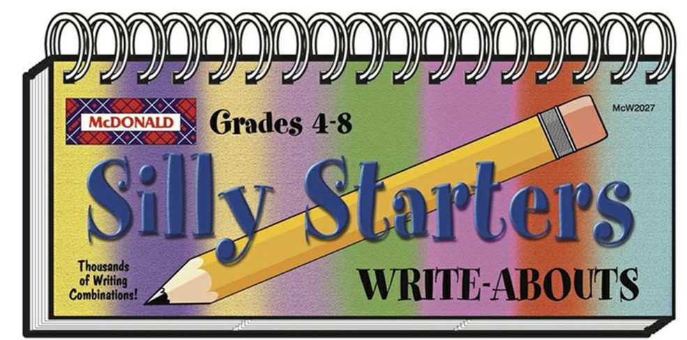 Silly Starters Write-Abouts (Gr. 4–8) (75pgs)(4.75cmx5.5cm)