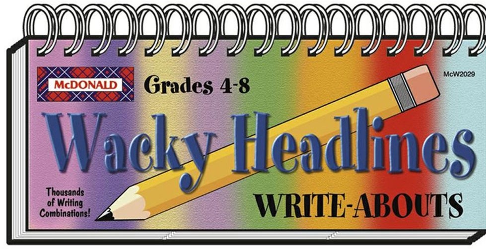 Wacky Headlines Write-Abouts (Gr. 4–8) (27pgs)(4.75cmx5.5cm)