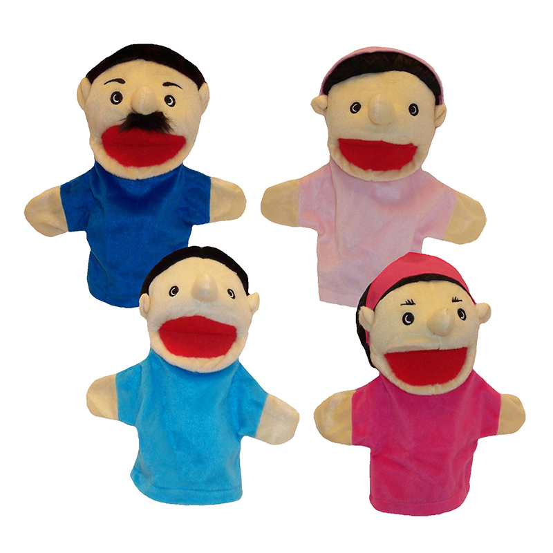 Family Puppet Set HISPANIC
