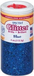 GLITTER 4OZ(113.3g) BLUE