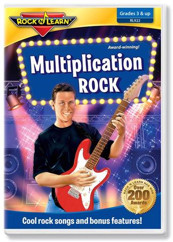 ROCK 'N LEARN MULTIPLICATION ROCK DVD