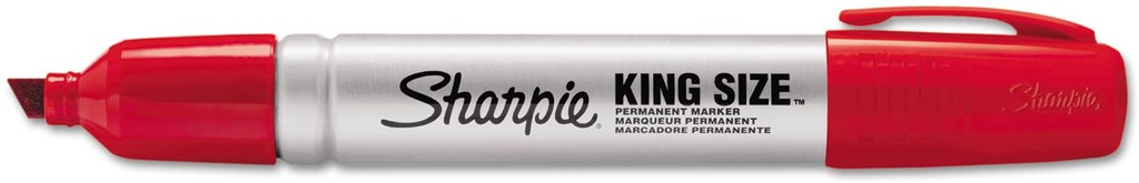 SHARPIE KING SIZE PERMANENT MARKER RED