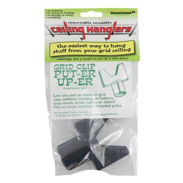 Grid clip Puter uper ceiling hanglers (removable)