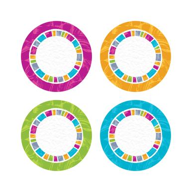 Color Harmony Circles Mini Accents Variety pack (3''=7.6cm) (36 pcs)