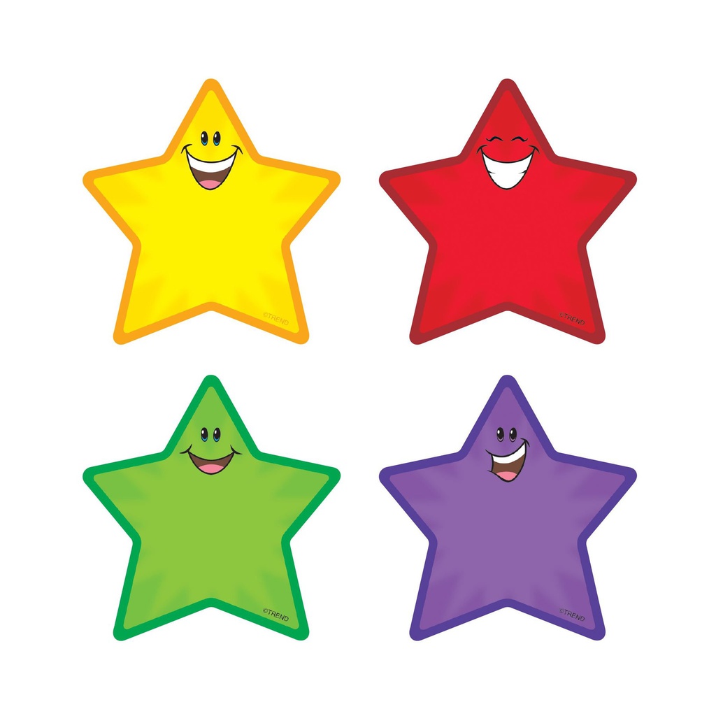 Stars Mini Accents 12 Designs 3''(7.5cm)(36 pcs)