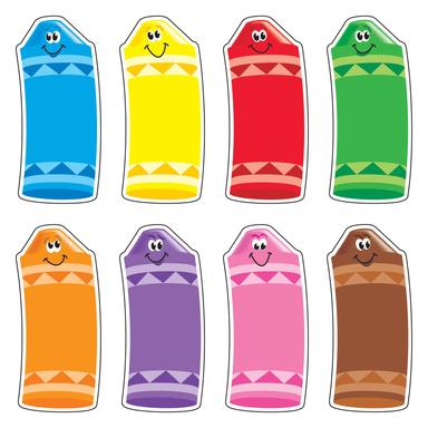 Crayon Colors Accents (36 pcs.) 5.5''x 2.5''(13.9cmx6.3cm)