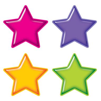 Gumdrop Stars Accents Variety pack ( 36 pcs) 5.5'' (13.9cm)
