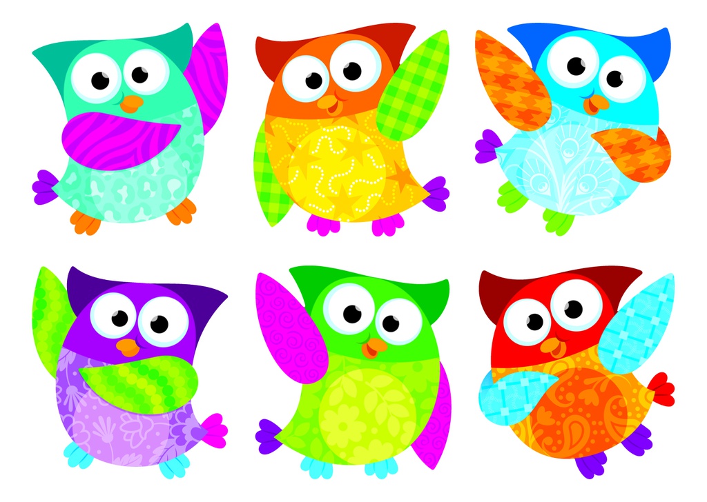 Owl-Stars! Accents 6''(15.2cm) 36pcs