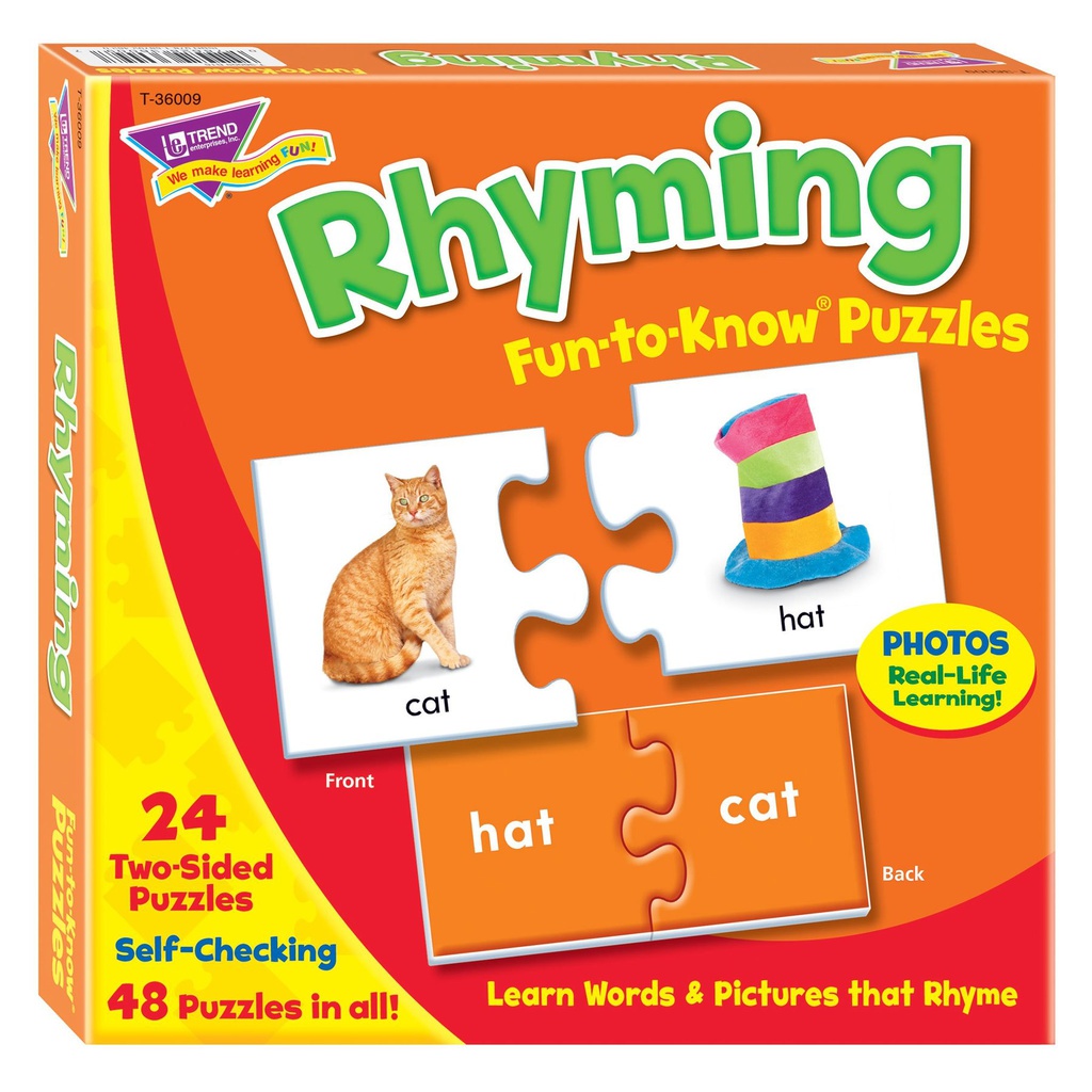 Rhyming Puzzles (48pcs)