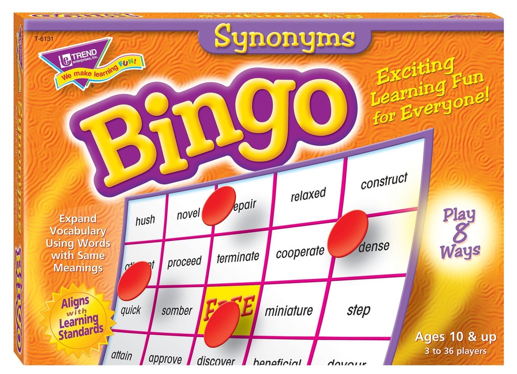 Synonyms Bingo (36cards)