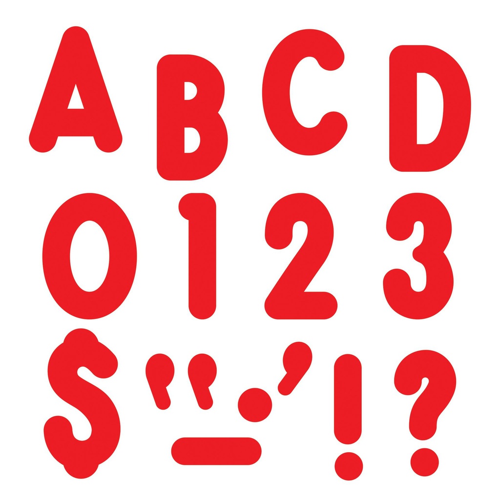Red 7 in Billboard Uppercase 25cmx 23cm(105 characters)