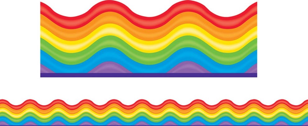 Rainbow Promise BORDER 39' x 2.25&quot; (11.9m x 5.7cm)