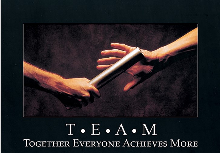 T*E*A*M: Together Everyone…Poster 13.3''x19''(33.7cmx48.2cm)