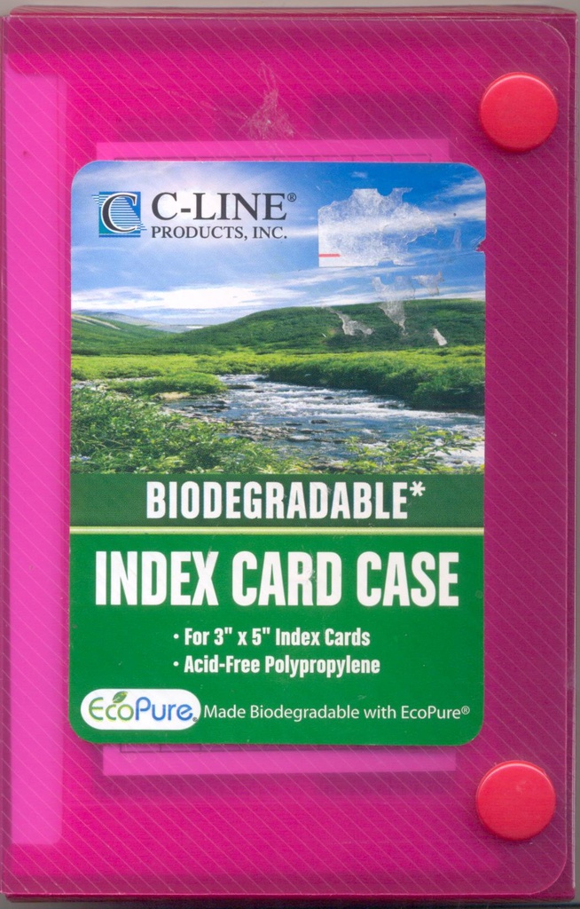 Index Cards &amp; Case Combo (13.5cmx 9cm)