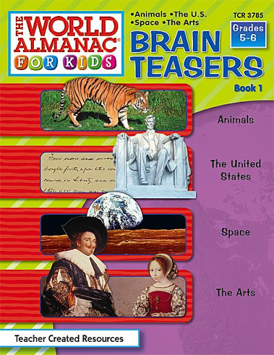 The World Almanac for Kids Brain Teasers, Book 1, (Gr. 3-4)