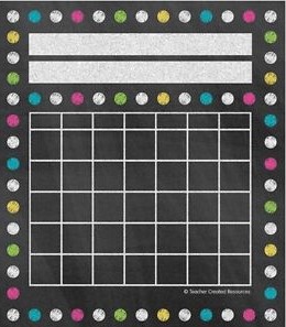 Chalkboard Brights Incentive Chart Pad 5.25''x6''(13.3cmx15.2cm)(36pcs)
