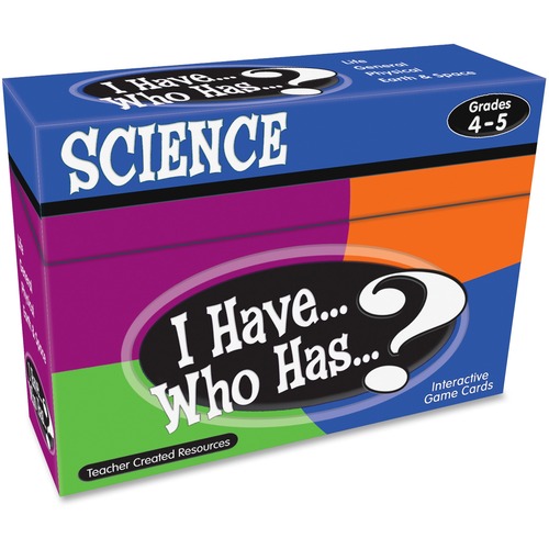I Have... Who Has...? Science Game (Gr. 4–5)