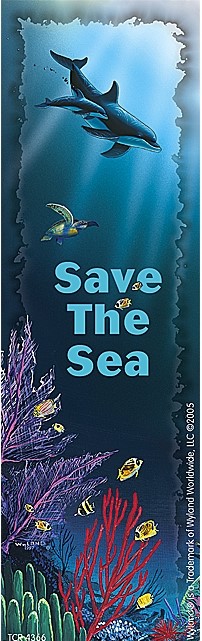 Save the Sea Bookmarks from Wyland (16.5 x 5cm)   (36 pcs.)