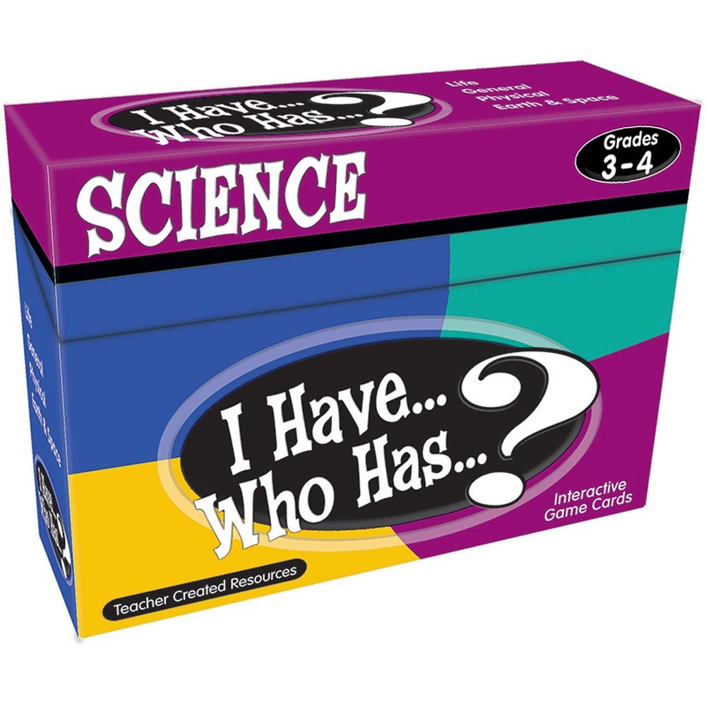 I Have... Who Has...? Science Game (Gr. 3–4) (37cards)
