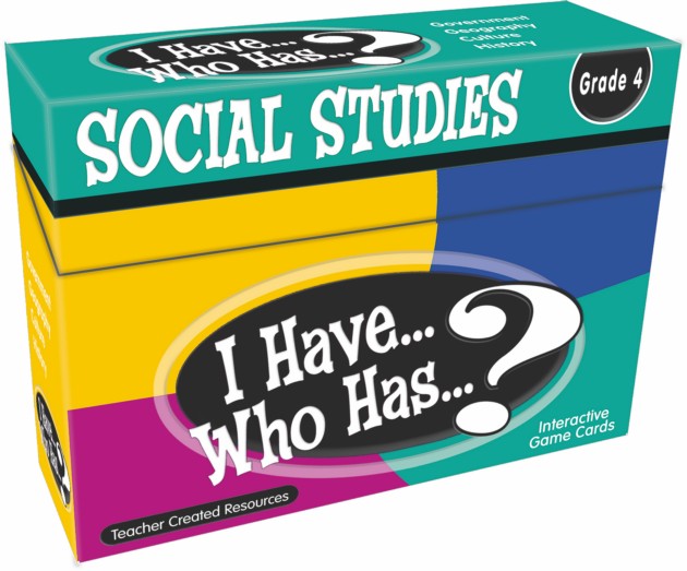 I Have... Who Has...? Social Studies Game (Gr. 4)