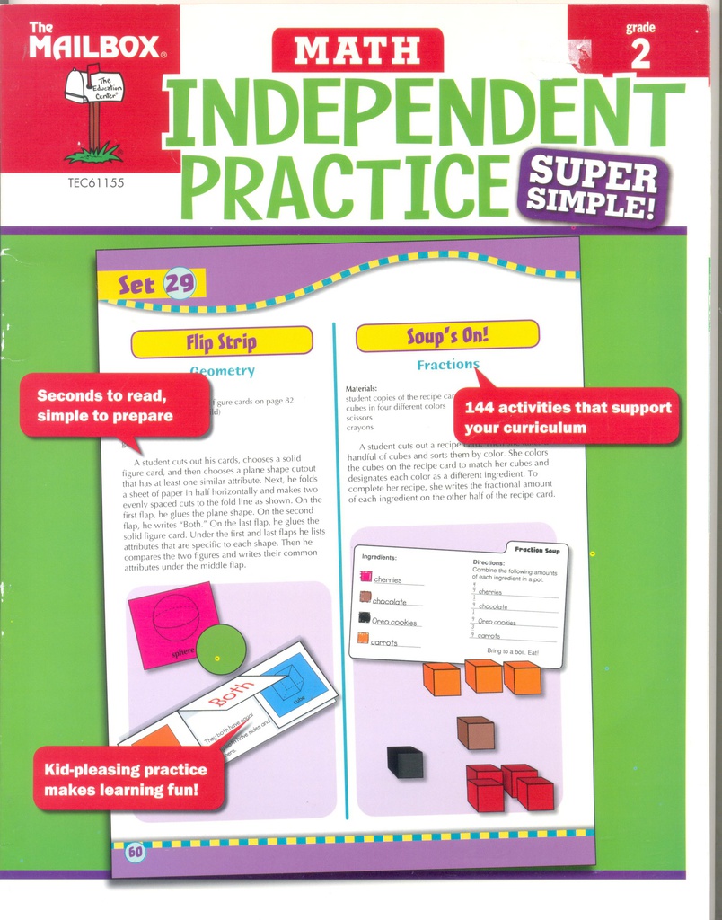 Super Simple Independent Practice - Math Gr. 2