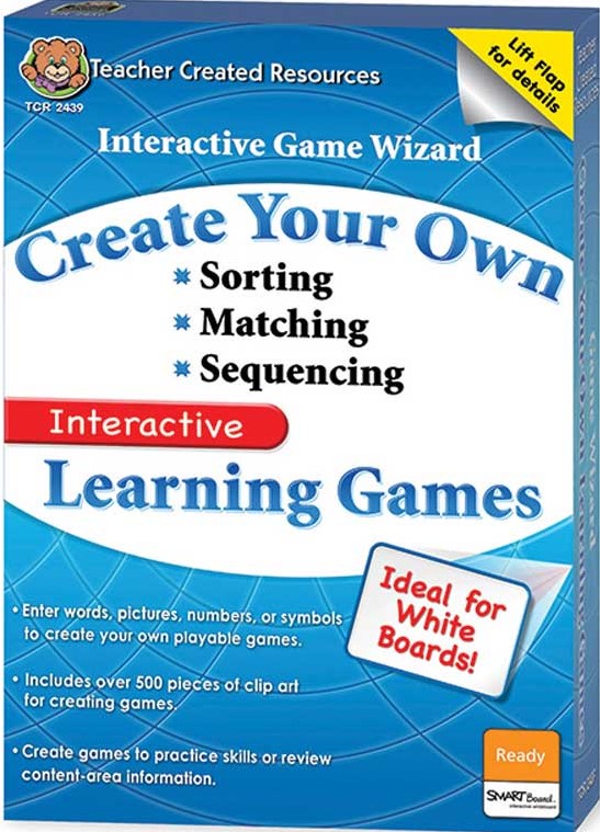 CREATE YOUR OWN...LEARNING GAMES(500pcs)
