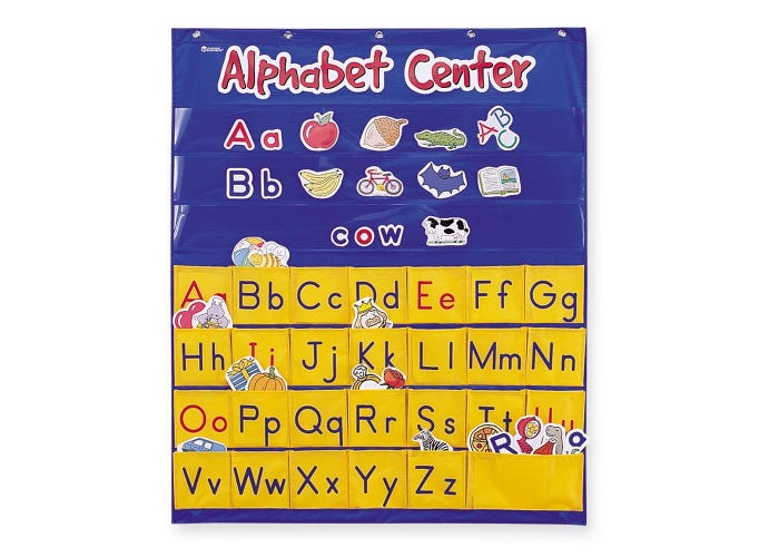Alphabet Center Pocket Chart