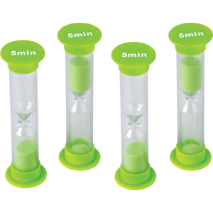 5 Minute Sand Timers - Small