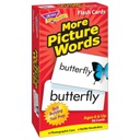 More Picture Words Flash Cards Two-sided (96cards)
