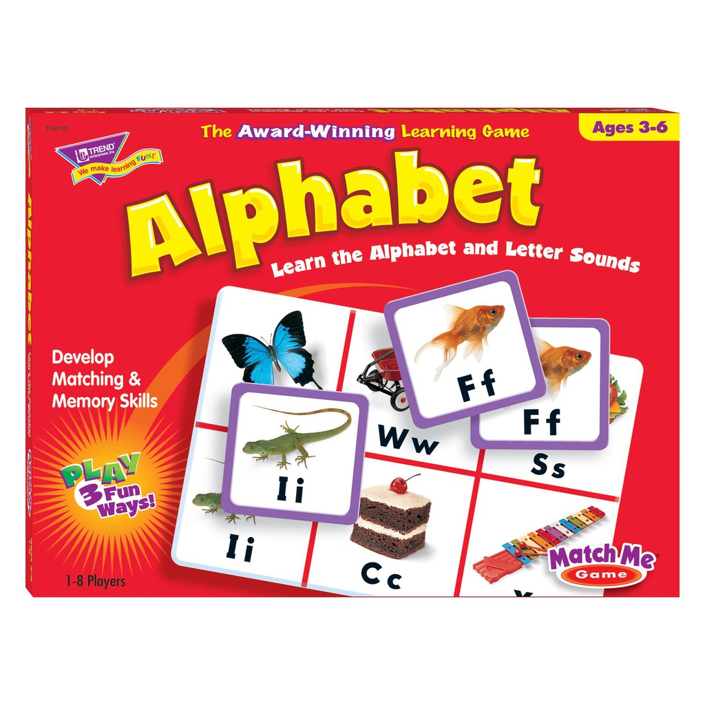 Alphabet Match Me Game (52pcs)