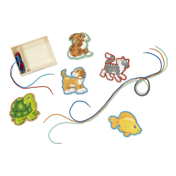 Pets Lace &amp; Trace Panels Wooden Toys