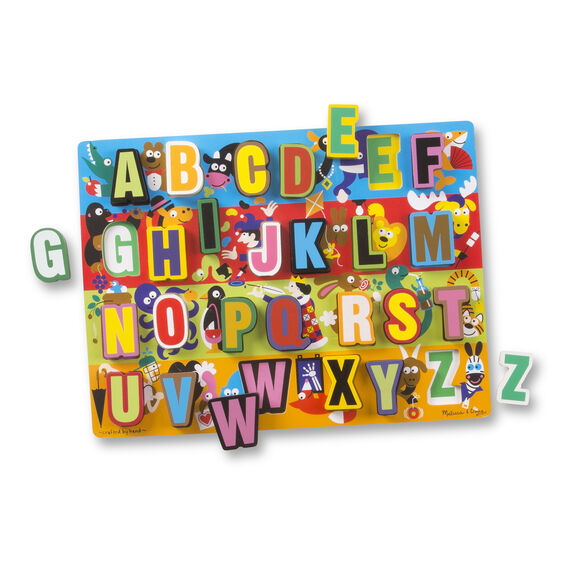 Jumbo ABC Chunky Puzzle (UpperCase) Ages:3+ (6cmx4cm)