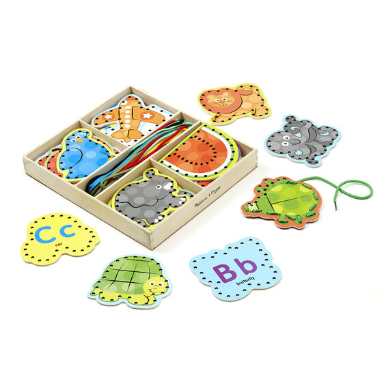 Alphabet Lacing Cards Wooden toys