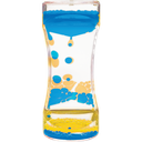 Blue &amp; Yellow Liquid Motion Bubbler(2&quot; x 5.3&quot;)(5cmx13.4cm)
